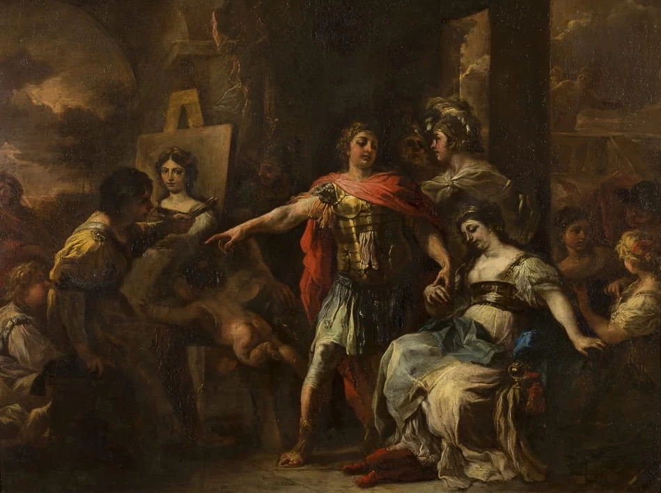 Alessandro e Campaspe - The Devonshire Collections, Chatsworth